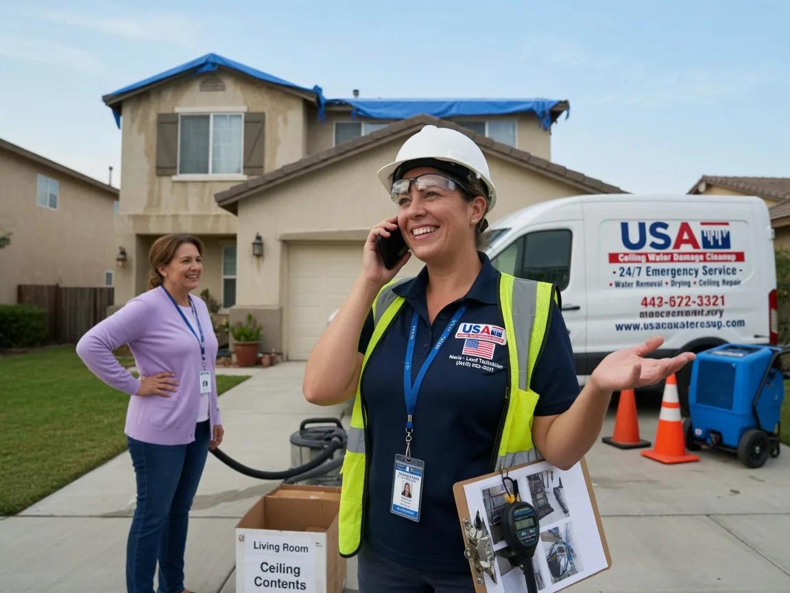 Ceiling Water Damage Restoration Fountain City, IN FAQs
