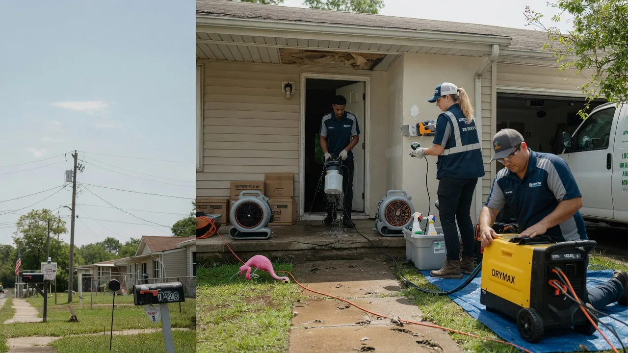 Storm Damage Water Removal in Fountain City, IN near me